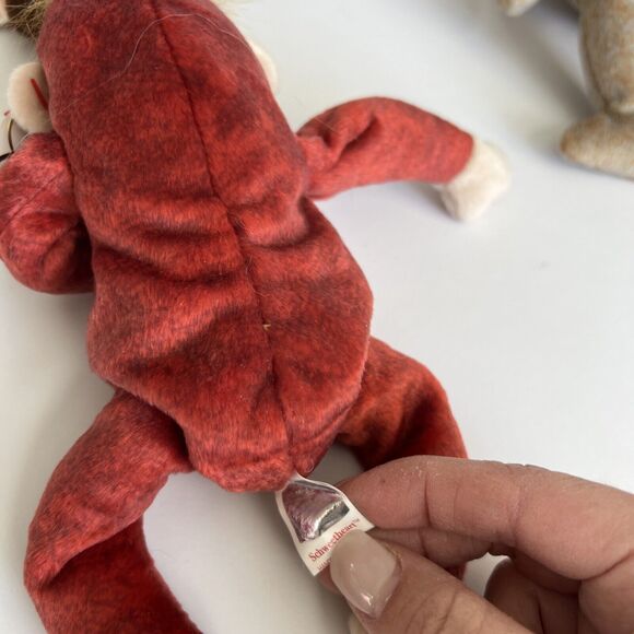 Ty Beanie Babies Lot Of 3 Schweetheart Chocolate Signature Bear All 1999 W Tags - Picture 10 of 10